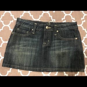 Vigoss Denim Mini Skirt